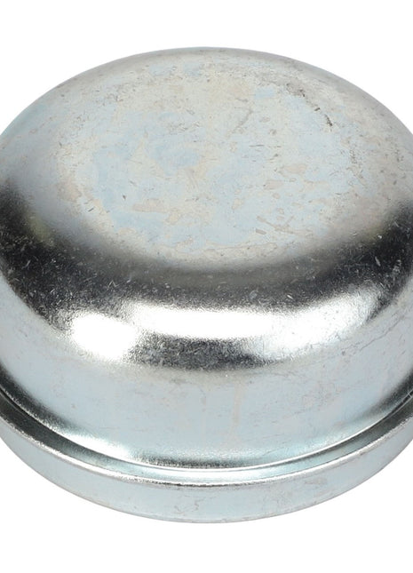 There is no current product description available, but the AGCO | Hub Cap - 761611 by AGCO is a metal dust cap specifically designed for a wheel hub, ensuring protection and longevity.