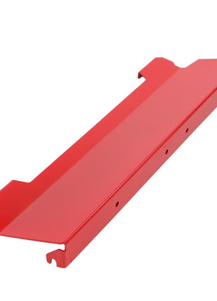 A red AGCO cover plate (model Acp0295060) with several holes and notches, shown on a white background. No current product description available.