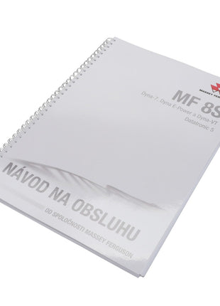 A spiral-bound manual titled "AGCO | Operator'S Manual - Act0059530" from AGCO, featuring a white cover with a red triangle logo. Product description not available.