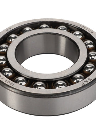 The AGCO BALL BEARING - D41603500, a single-row ball bearing from AGCO, features a metal casing and steel balls designed to reduce rotational friction and support radial loads. No current product description information is available.