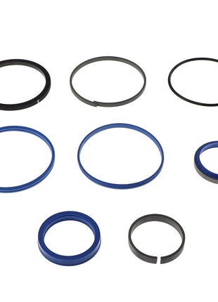 **Product Description:** The AGCO Seals Kit (Model: AL5034163), featuring assorted rubber and plastic O-rings and seals of various sizes and colors, is showcased against a white background.