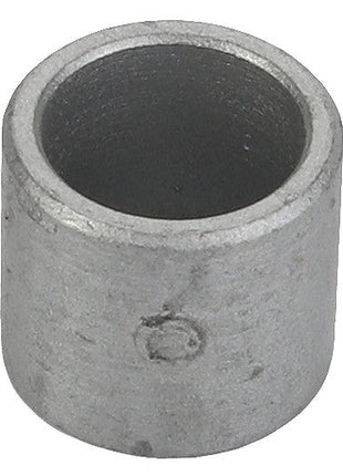 A close-up view of the cylindrical AGCO Spacer - Acx2818550, featuring a hollow center and a slightly rough exterior surface. No current product description information available at the moment.