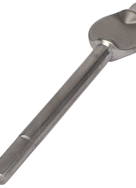 Close-up of the AGCO | DISC - AG714001, a metal socket wrench adapter with a hexagonal shaft and a rounded head. No additional features are provided.