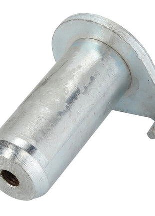 The AGCO Pin - Acp0298290, a cylindrical metal bolt from the AGCO brand, features a flat circular top and a hooked tab extending from the side. There is currently no product description available for this item.