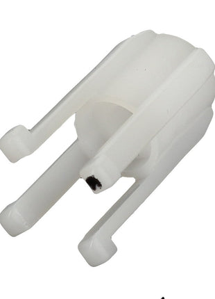 The AGCO | SPRING - ATV5507-054 is a white plastic tool with three prongs designed for installation and removal tasks related to a specific fitting or component. No current product description information is available.