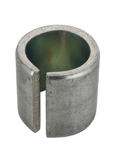 A metal cylindrical collar with a vertical slit on one side, officially named AGCO | Bush - Acw201648A. No further product description information is available.