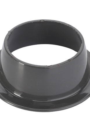 A black, cylindrical metal flange named AGCO CONE - D28580300 with a wide base and an open center hole. No additional product description information available.