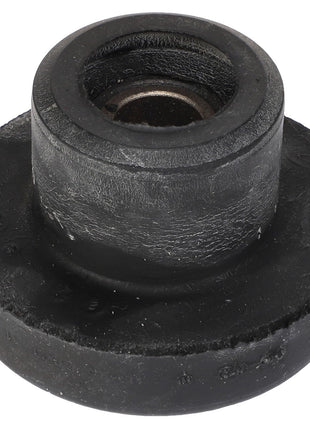 The AGCO | BONDED MOUNT - AG519387 is a round, black rubber bushing with a central metal insert, designed for applications requiring high precision.