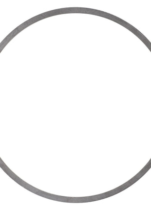 A sleek, thin circular metal AGCO | Gasket - Acw8774410 displayed on a pristine white background.