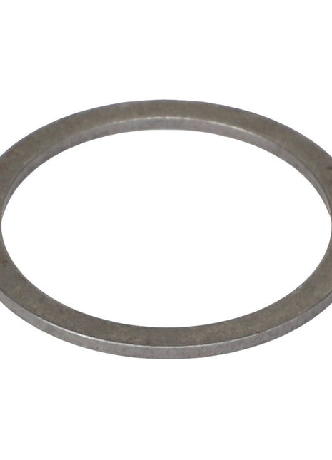 Product Description: The AGCO | Sleeve - Ag006991 by AGCO is depicted from above on a white background. It features a thin, flat, metal washer design with a circular shape and a central hole.