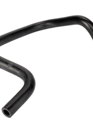 The AGCO | Hose - Acw1434500 is a black, bent rubber hose with a textured surface and open ends on both sides; no current product description information is available.