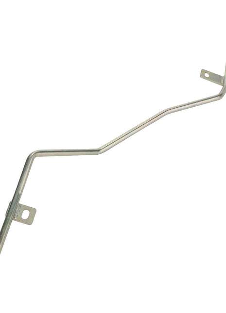 AGCO Pipe - Acp0584240: A curved metal pipe featuring two brackets for mounting. No current product description available.