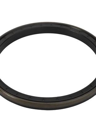 The AGCO Seal Ring - Acp0369560, a black circular oil seal made of rubber and metal, is commonly used in mechanical and automotive applications. There is currently no detailed product description available to fully capture its essential functionality.