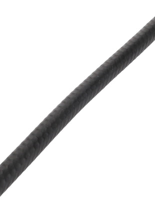 A black corrugated flexible pipe, typically utilized for electrical wiring or fluid transportation, known as the AGCO | Hose - Acw2207110 from AGCO.
