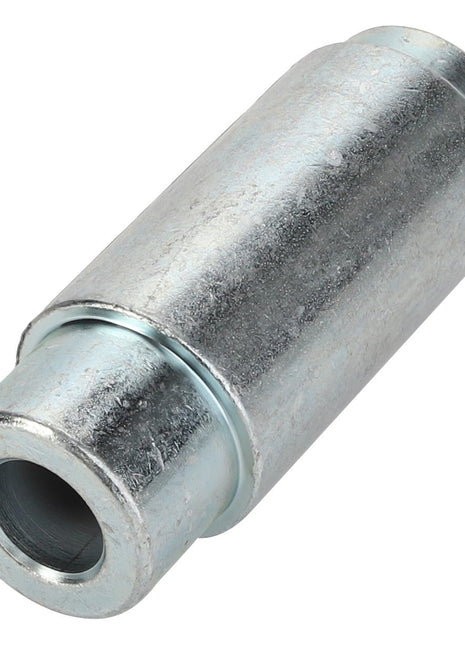 The AGCO | Spacer - Acw3720180 is a cylindrical metal bushing or spacer with a hollow center, typically used in mechanical applications. No current product description information is available for further details.