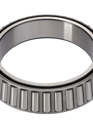 The AGCO BEARING CONE - AG519693, a cylindrical metal roller bearing by AGCO, is designed to handle both radial and thrust loads and features a series of evenly spaced rollers within an outer ring.