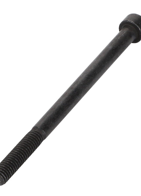 AGCO | Torx Screw - Acw2947600 is a black, threaded metal fastener bolt with a cylindrical head, currently with no product description information available.