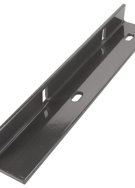 The AGCO BRACKET, RIGHT HAND - D28287156 is a metal wall bracket designed with pre-drilled holes for easy mounting. This durable hardware is perfect for securing shelves or other items to a wall. Please note that no additional product description information is currently available from the manufacturer.