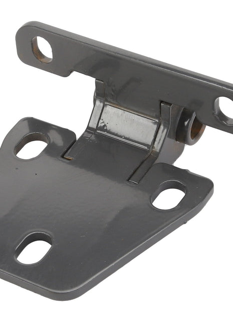 The AGCO Hinge - Acw1713710 is a metal hinge featuring three mounting holes on the lower part and two mounting holes on the upper part, designed for connecting doors or lids to a surface. No current product description information is available.