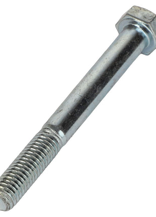 A silver metal hex bolt with a partially threaded shaft and a hexagonal head. Product Name: AGCO | BOLT - AL5002057, Brand Name: AGCO. No current product description information is available.