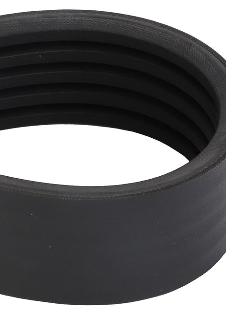 A close-up view of the AGCO V BELT - ACY9700460, a black, multi-ribbed rubber belt commonly used in mechanical systems such as automotive engines. No current product description information is available.