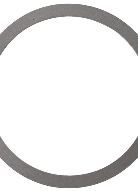 A thin, circular metal washer with a plain surface, listed as AGCO Shim - F380303020358 and currently has no product description available.