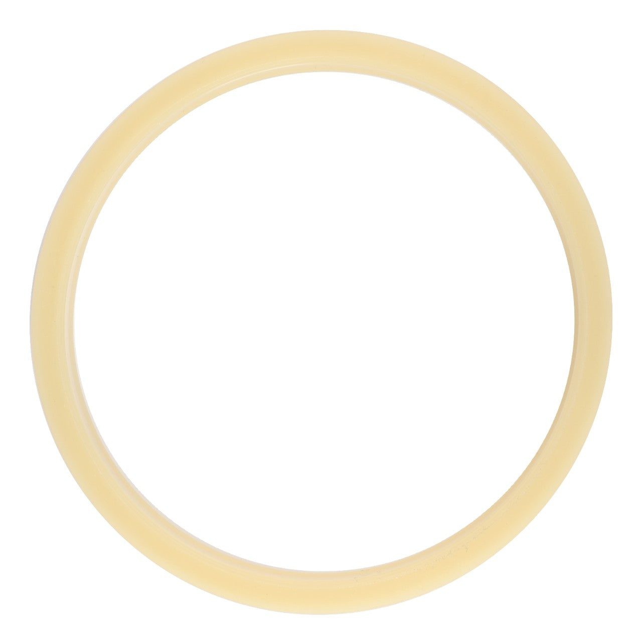 An elegant, circular AGCO GASKET - D45403700 set against a pristine white backdrop.