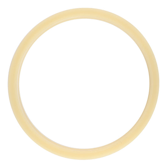 An elegant, circular AGCO GASKET - D45403700 set against a pristine white backdrop.