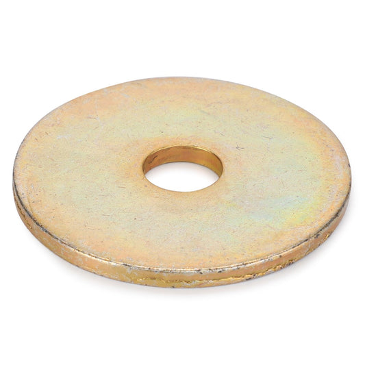 A metallic washer with a central hole, viewed from an angle. Product Name: AGCO | FLAT WASHER - CH8T-4226, Brand Name: AGCO. No current product description information is available.
