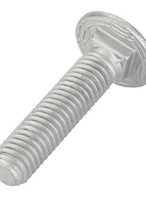 A round head square neck carriage bolt from AGCO, product code Acw0997870, featuring a polished silver finish and a precisely threaded shaft.