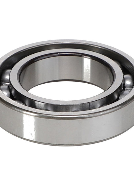 The AGCO | Ball Bearing - 1101409, an authentic deep groove ball bearing from AGCO, features an outer ring and an inner ring with ball bearings in between, designed to enhance machine efficiency.