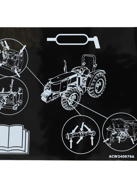 AGCO | Sticker - Acw240979A - Farming Parts