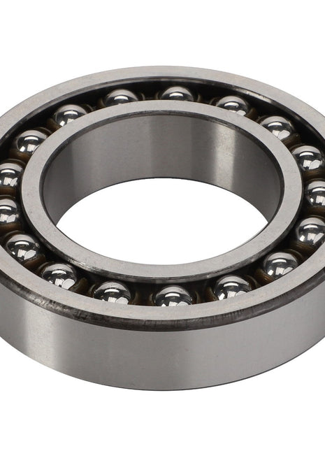 The AGCO | BALL BEARING - D41603800, from the renowned brand AGCO, is a metal ball bearing featuring a circular shape and comprising an inner ring, an outer ring, and multiple steel balls positioned between the rings. Current product description information is not available.