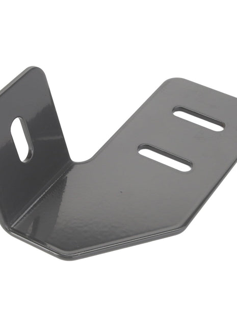 The AGCO | Bracket - Acw1681260 by AGCO features a sleek, angled design with three rectangular holes.