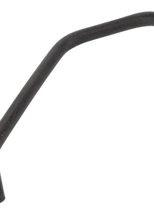 The AGCO | Hose - Acx2371940 is a black rubber hose featuring a straight end and an angled bent end, although no further product description information is provided.