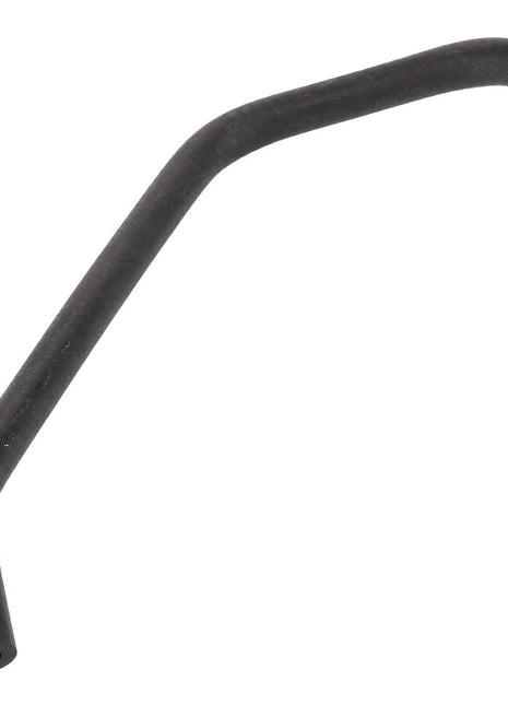 The AGCO | Hose - Acx2371940 is a black rubber hose featuring a straight end and an angled bent end, although no further product description information is provided.