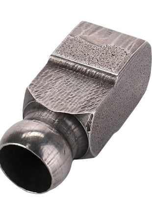 The AGCO Thrust Piece - F291101990450 from AGCO features a textured square base and a smooth cylindrical end, making it ideal for versatile applications in various installations.
