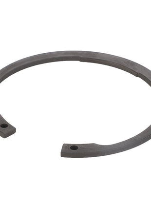 No current product description is available for this AGCO Lock Washer - Fel108653 circular metal retaining ring with two small holes near the open ends.