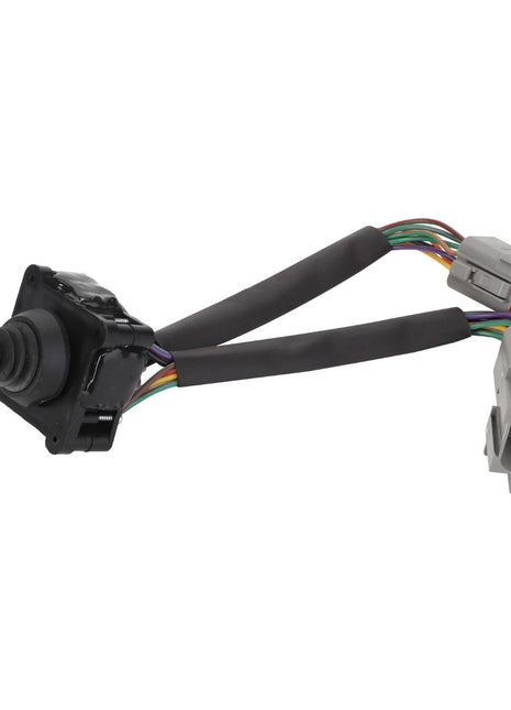 The AGCO Joystick - Acp0333660 by AGCO is designed with two attached wiring harnesses and connectors, ensuring seamless integration for your vehicle.