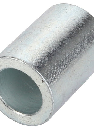 Product Description: AGCO Spacer - Acp0331030 is a cylindrical metal spacer with a hollow center and a brushed finish, brought to you by the renowned brand AGCO.