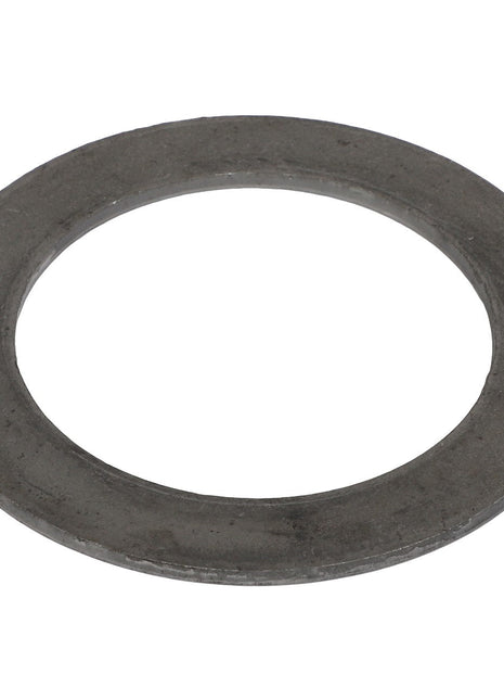 The AGCO WASHER - EP2387, a metallic washer featuring a circular hole in the center, is described; however, specific product description information is currently unavailable.