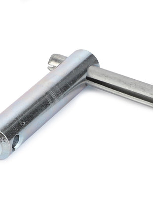 A silver T-shaped metal tool with a cylindrical handle and a flat protruding section, identified as AGCO BOLT - F931502165120, is available, but no current product description information is available.