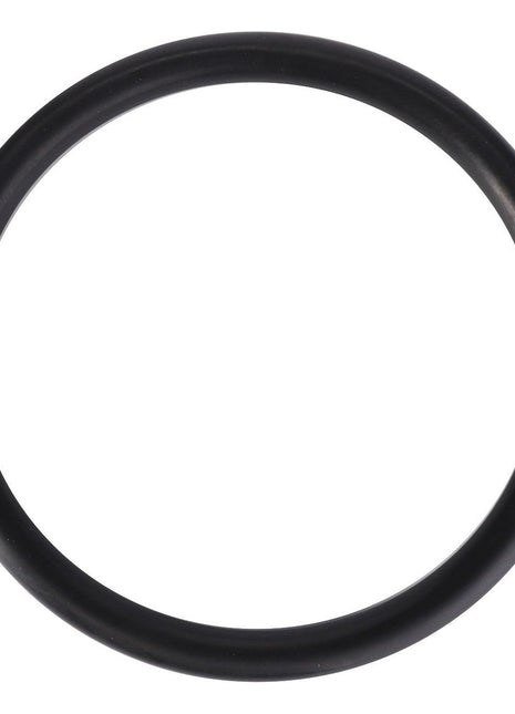 AGCO | Gasket, Fuel Tank - 4294526M1, a black rubber O-ring shaped in a perfect circle against a white background, ideal for use as genuine seals and gaskets in Fendt models.