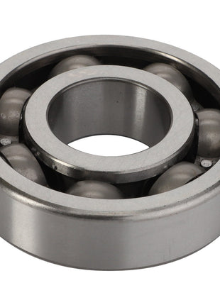 Product Description: The AGCO | DEEP GROOVE BALL BEARING - ACY9102890 by AGCO features a metal ball bearing with a circular outer and inner ring, housing several spherical balls in between.