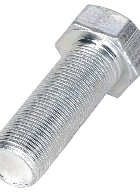 A silver hex bolt with a threaded body and a hexagonal head by AGCO, known as the Hexagonal Head Bolt - Acw9218340. No current product description information is available.