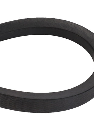 A close-up view of the AGCO | BELT - D41990037, a black rubber V-belt shaped in a loop, commonly used in mechanical and automotive applications. No current product description information is available.