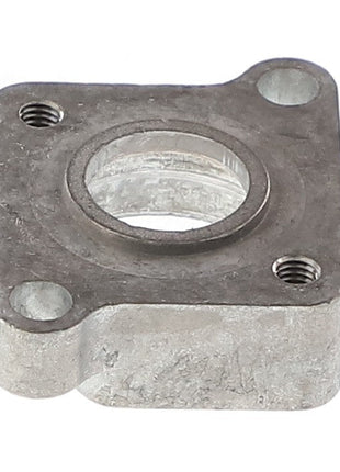 The AGCO | CONTROL - AL521551 is a square metal component featuring a round central hole and three smaller holes located at each corner; however, product description details are currently not available.

