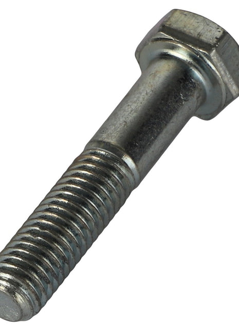 A close-up of the AGCO Screw - AL5002055, featuring its metallic hex bolt design with a threaded shaft. No current product description information is available.