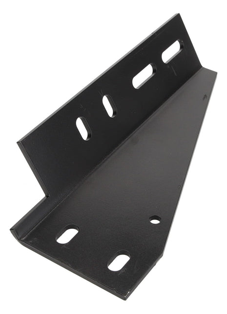 The AGCO | BELT GUIDE - D26733799 is described as a black metal bracket featuring multiple holes for mounting or fastening purposes. No further product description information is available at this time.