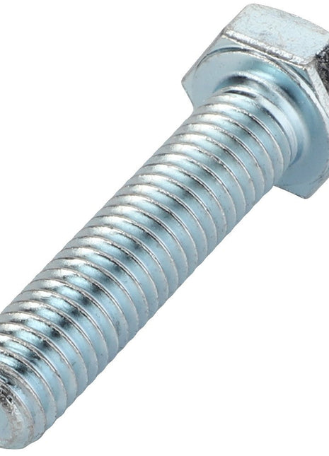 The AGCO | HEXAGONAL HEAD BOLT - 0901-20-71-00, featuring a threaded shaft and a hexagonal head, is displayed against a clean white background.